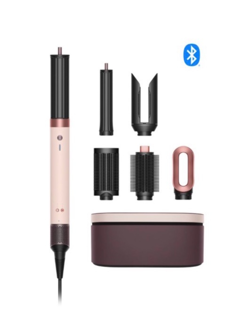 Dyson Pink & Rose Gold Multi-Attachment Hair Styler Set (straightener/airwrap)